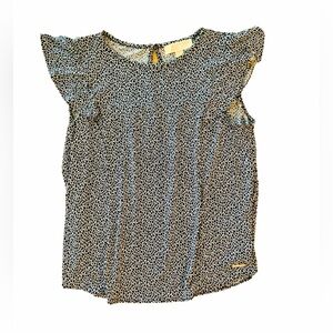 Michael Kors Ruffled Sleeveless Blouse